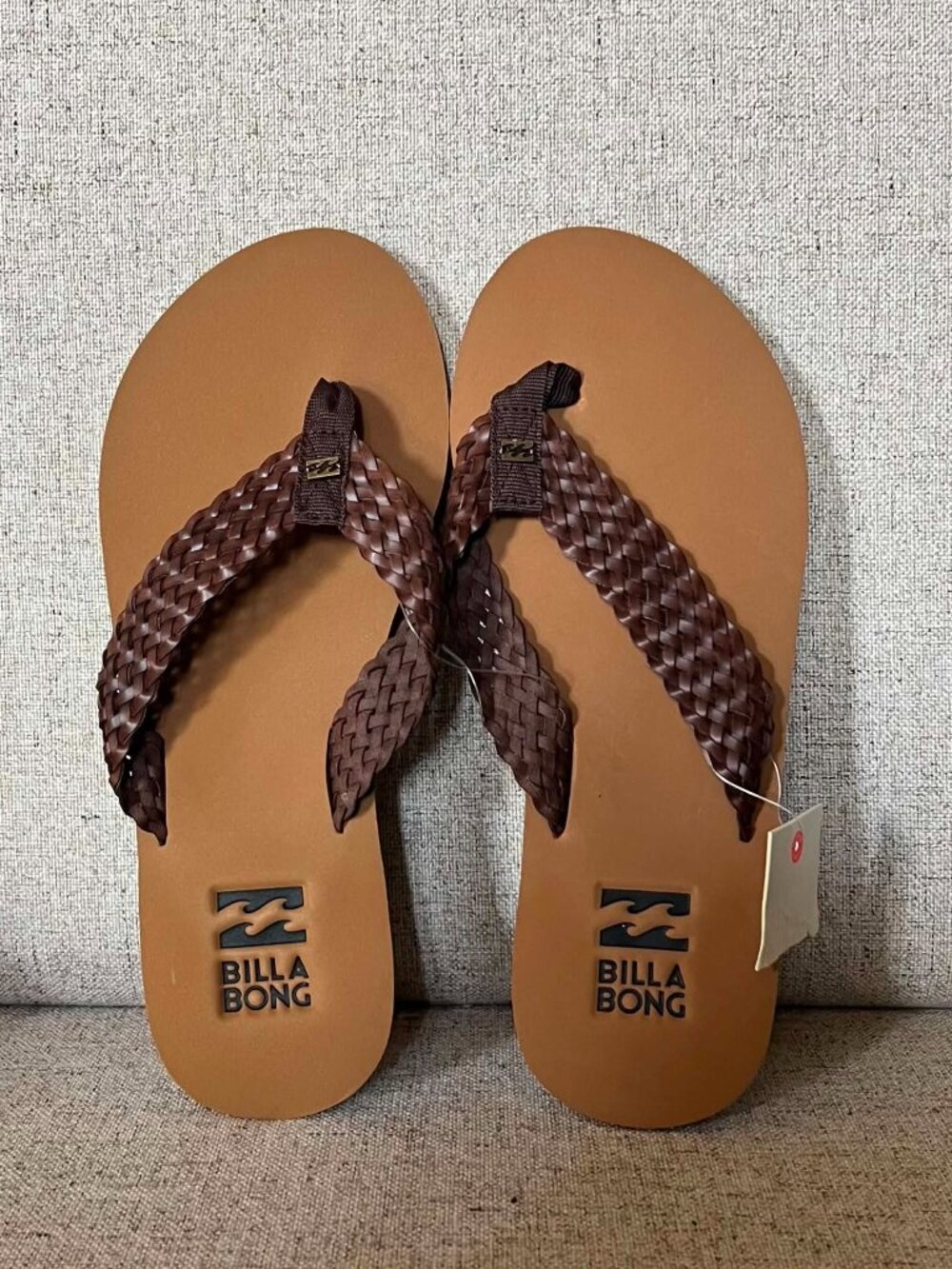 Billabong Kai braided Sandals Brown/Tan Size W/9